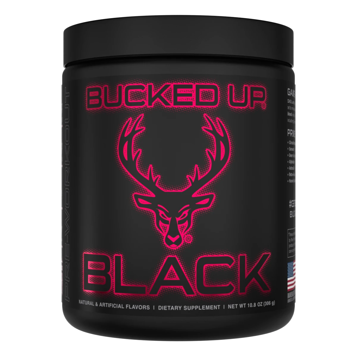 BUCKED UP: Black Pre-Workout