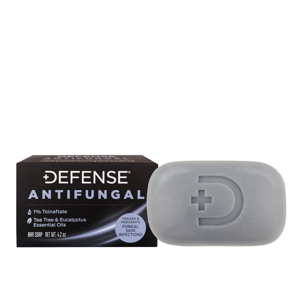 Defense Soap: Antifungal Bar Soap with Soap Dish