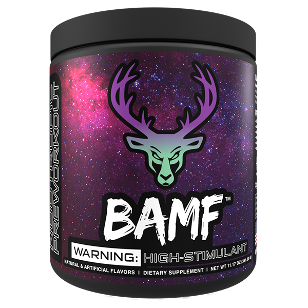 BUCKED UP: BAMF High Stimulant Nootropic Pre-Workout