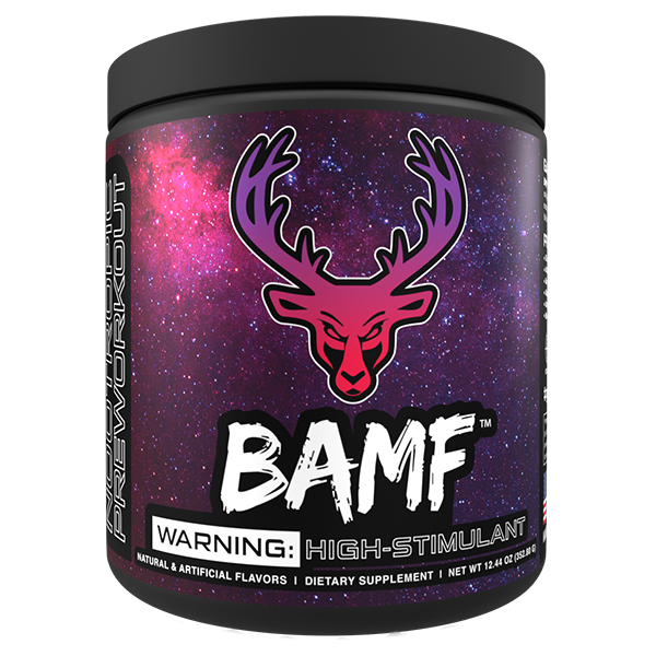 BUCKED UP: BAMF High Stimulant Nootropic Pre-Workout