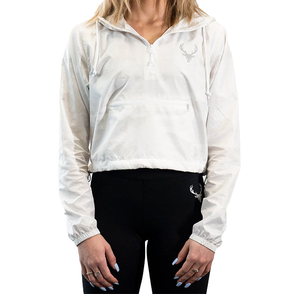 BUCKED UP: Cropped Windbreaker