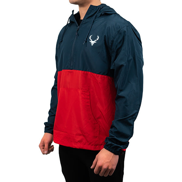 BUCKED UP: Half-Zip Windbreakers