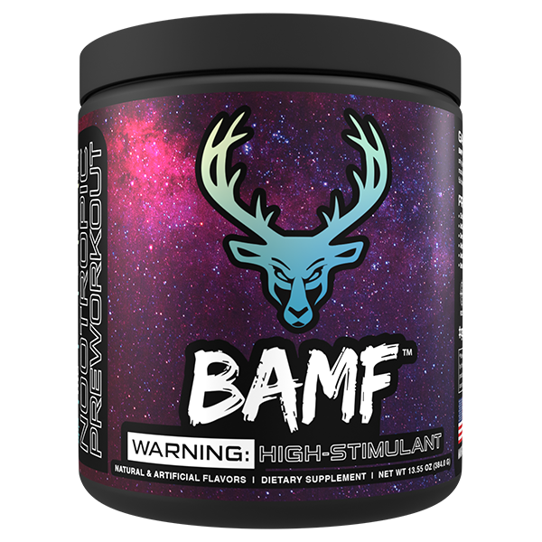 BUCKED UP: BAMF High Stimulant Nootropic Pre-Workout