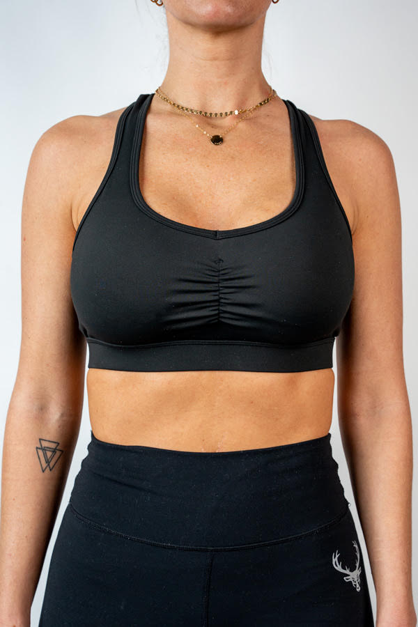 BUCKED UP: Scrunch Cross Back Bra