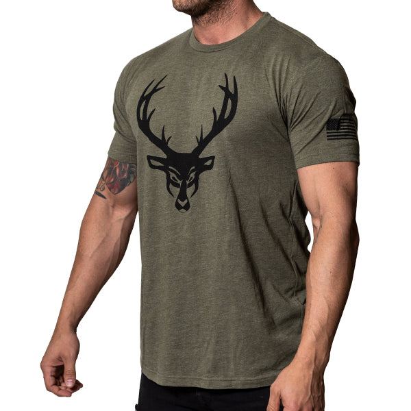 BUCKED UP: Flag T-shirt