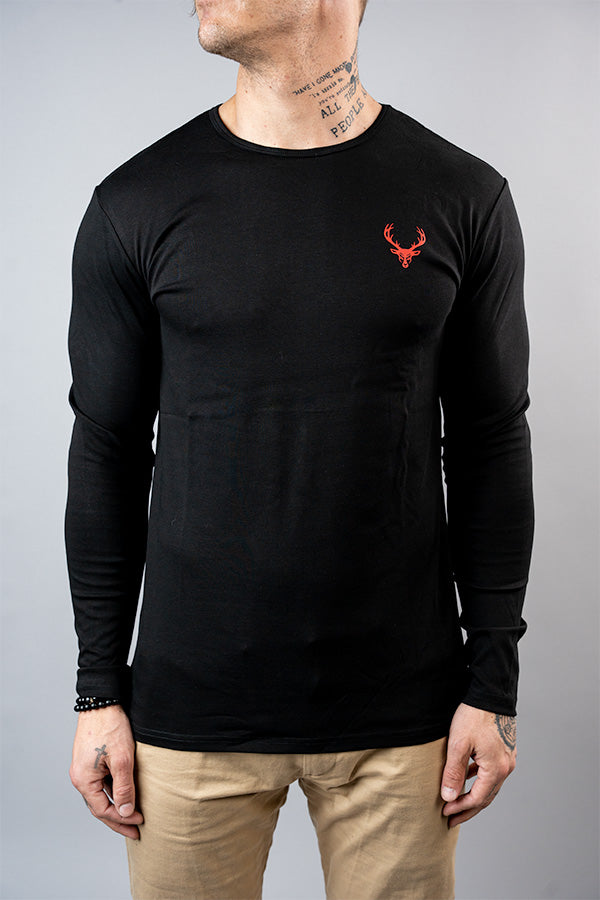 BUCKED UP: Slim Crew Long Sleeve