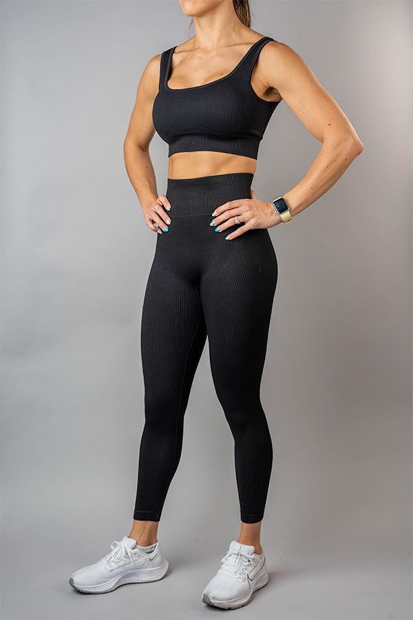 BUCKED UP: Seamless Ribbed Legging