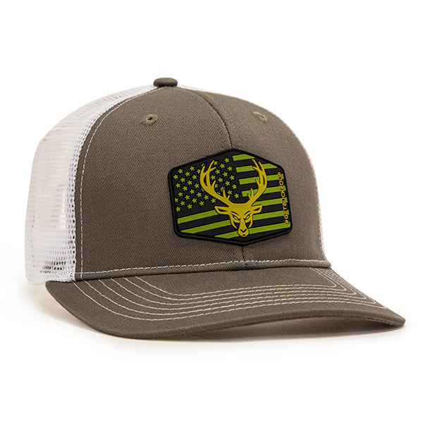BUCKED UP: Flag Patch Hat