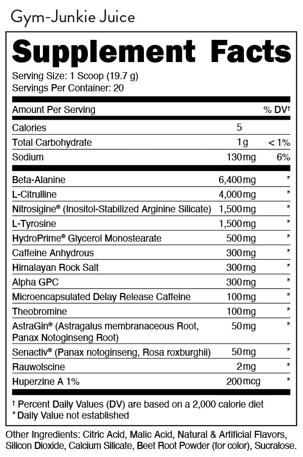 BUCKED UP: Mother Bucker Pre-Workout