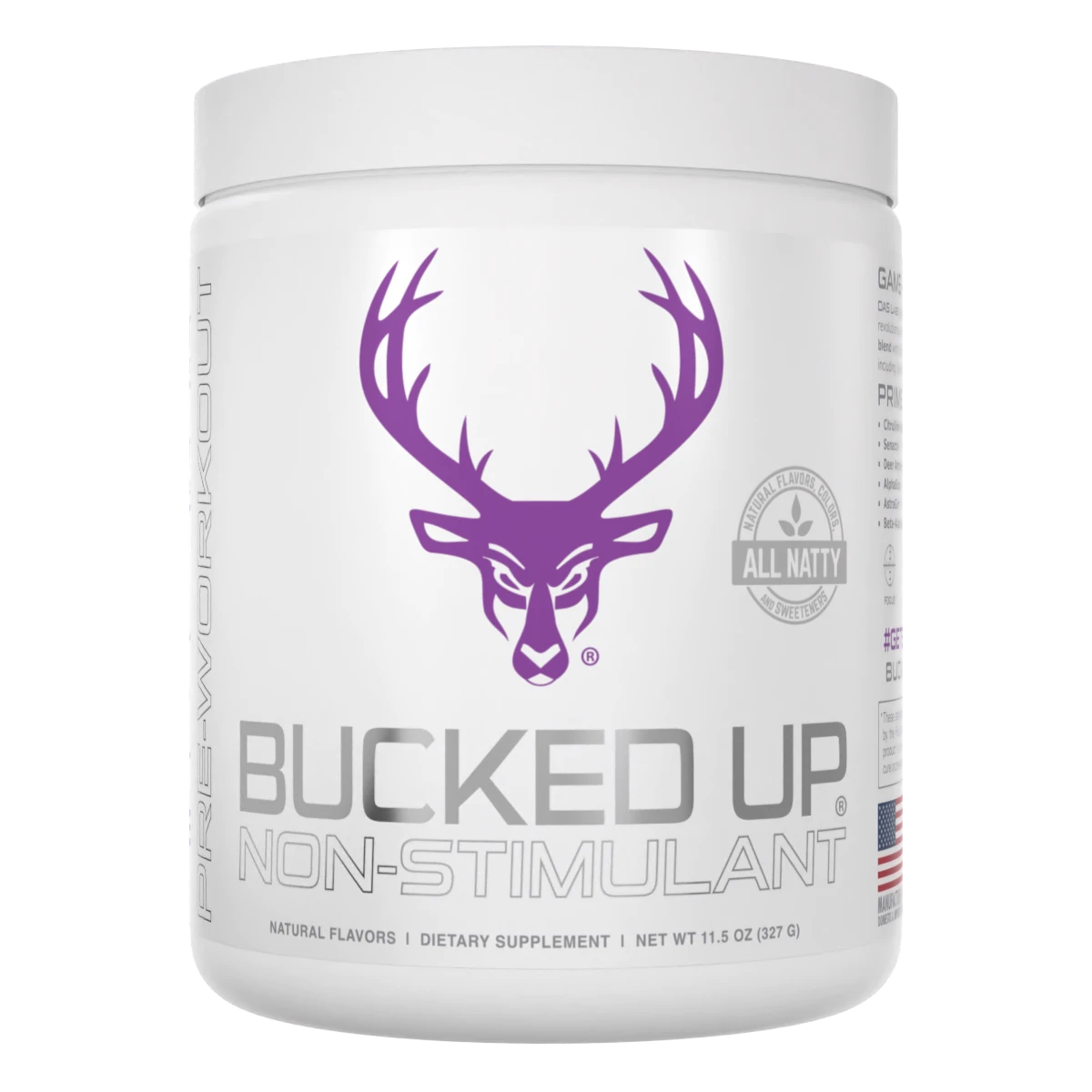 Bucked Up:  Non-Stimulant Pre-Workout