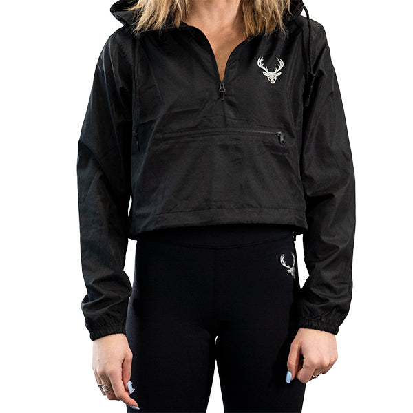 BUCKED UP: Cropped Windbreaker