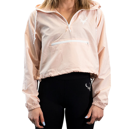 BUCKED UP: Cropped Windbreaker