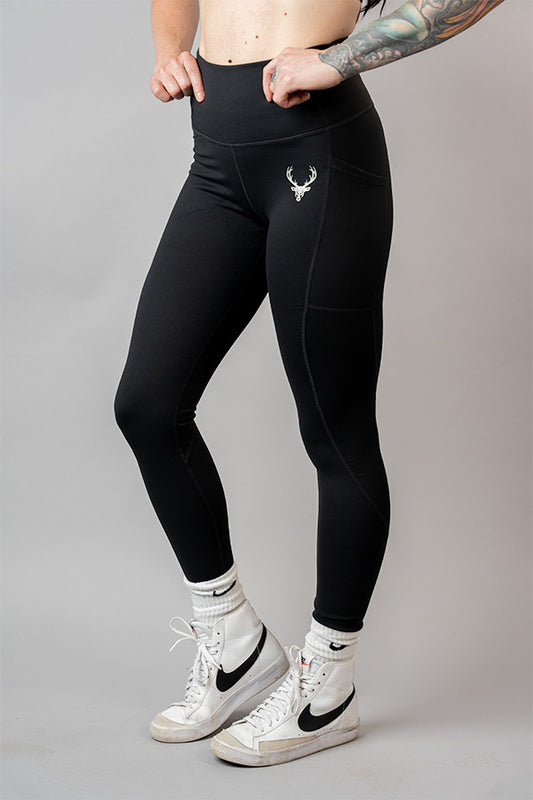 BUCKED UP: Full Length Pocket Leggings