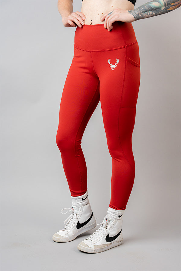 BUCKED UP: Full Length Pocket Leggings