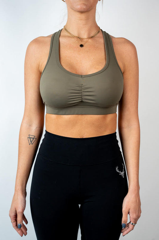 BUCKED UP: Scrunch Cross Back Bra