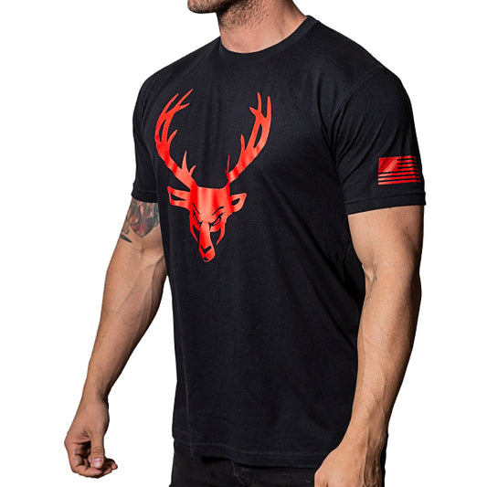 BUCKED UP: Flag T-shirt